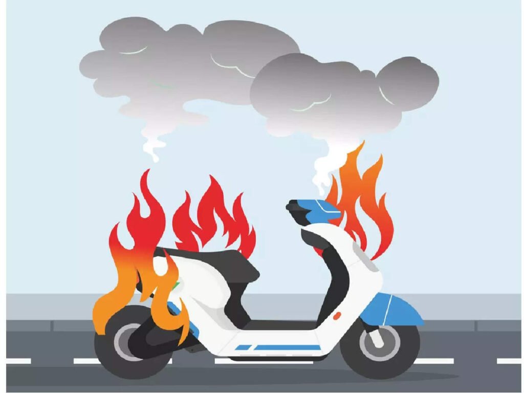 Electric Bike Fire in Mumbai