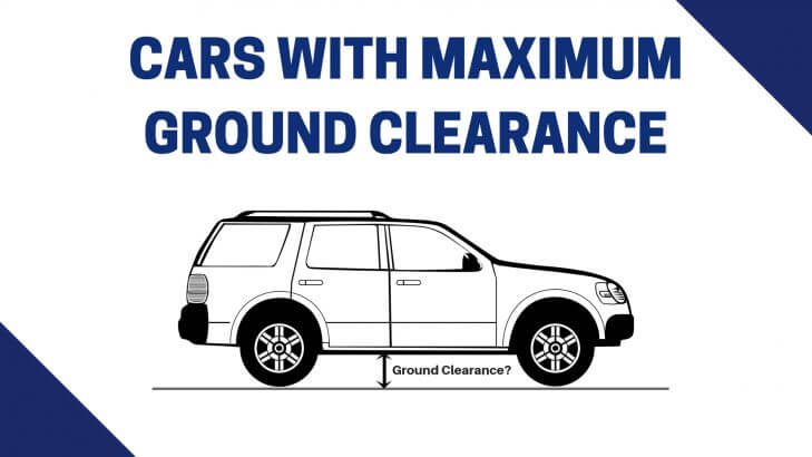Cars with maximum ground clearance e1574757267522