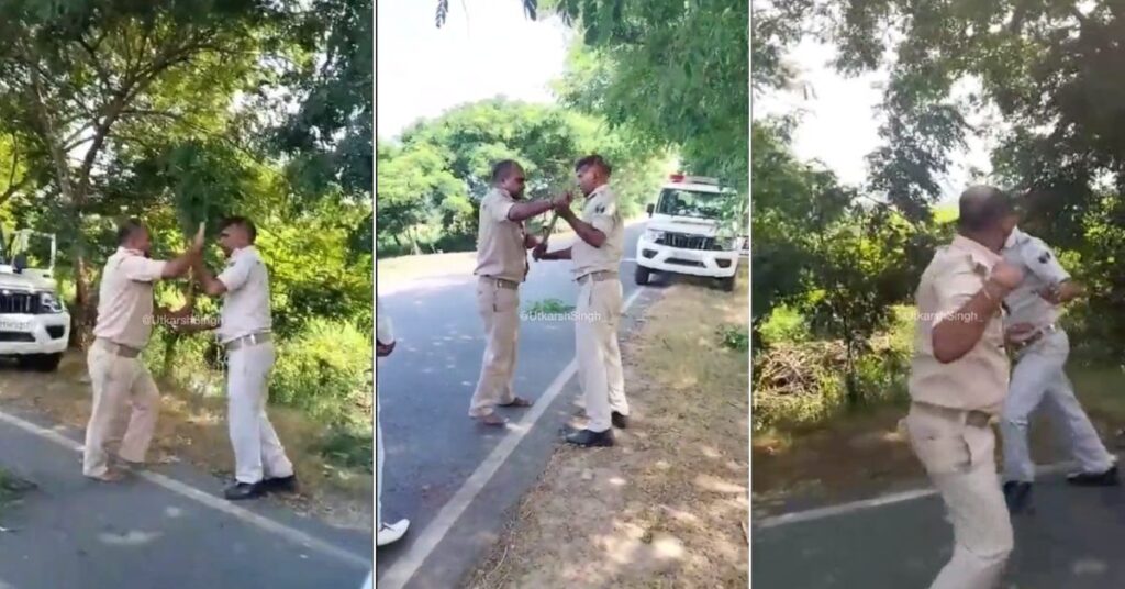 police viral video