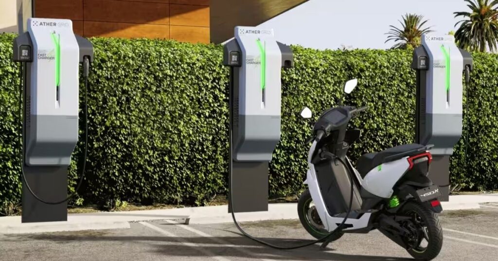 Ather Fast Charging Station