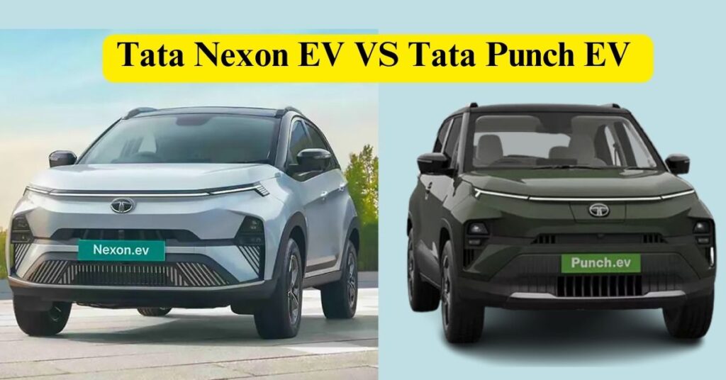 Tata Nexon EV VS Tata Punch EV