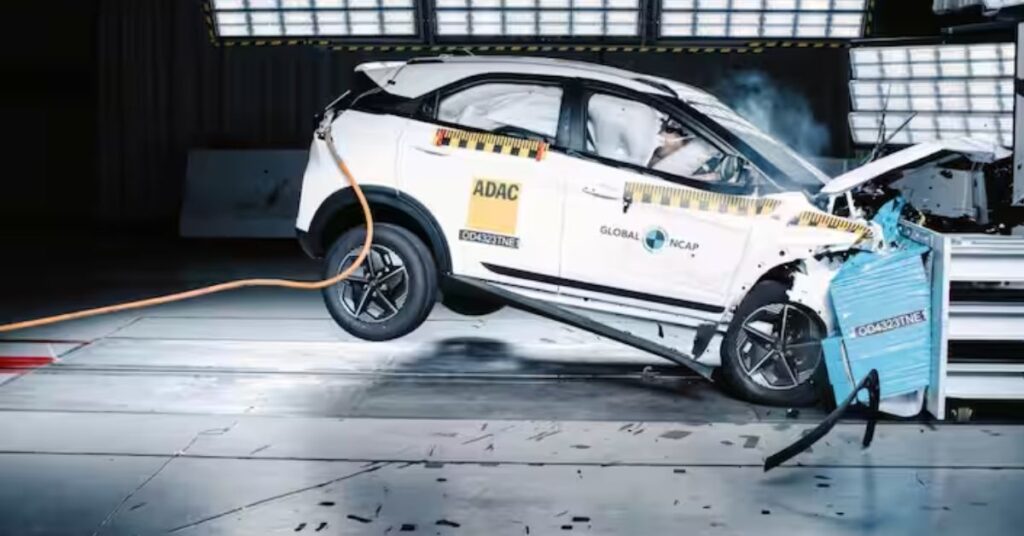 Tata Nexon facelift score 5-stars in GNCAP crash test