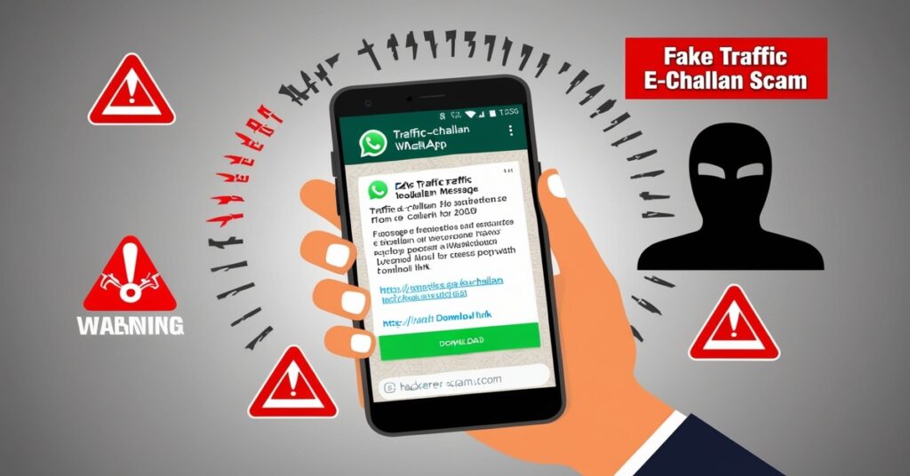 Traffic e-Challan Scam