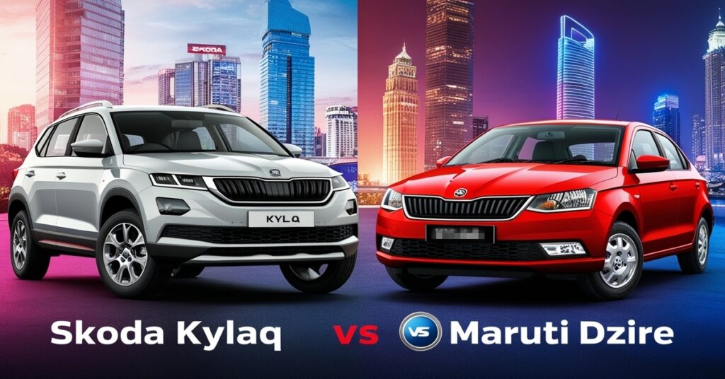 Skoda Klyak VS Maruti Dzire