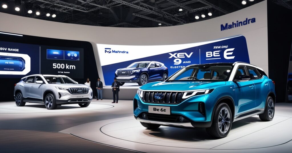 Mahindra electric XEV 9e and BE 6e SUV