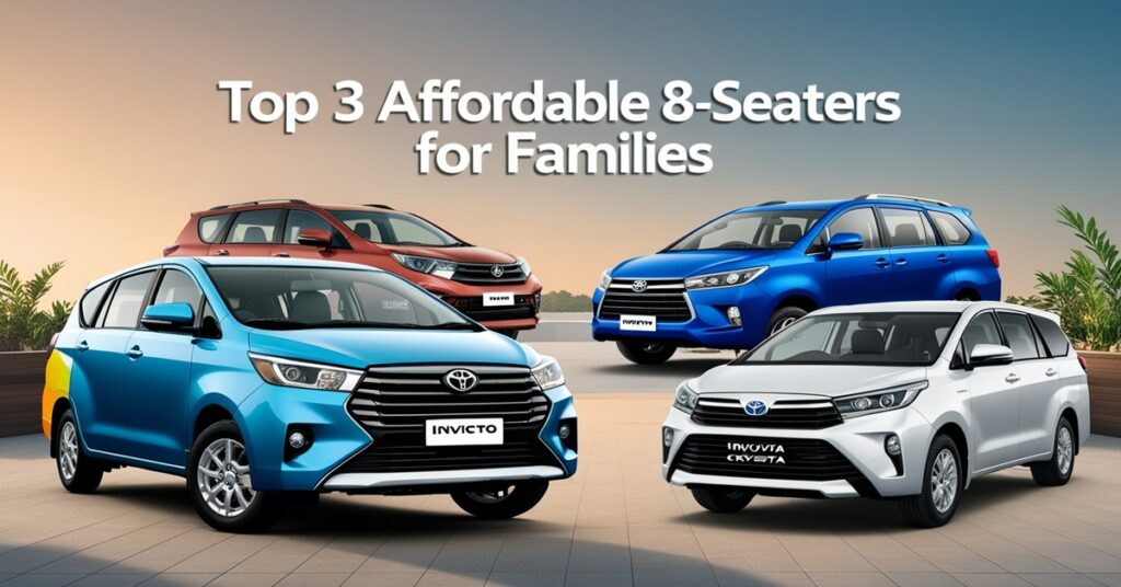 Affordable 8-Seater Cars for Large Families