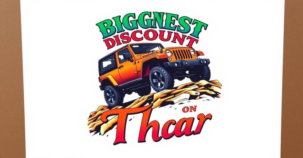 Biggest Discount on Mahindra Thar